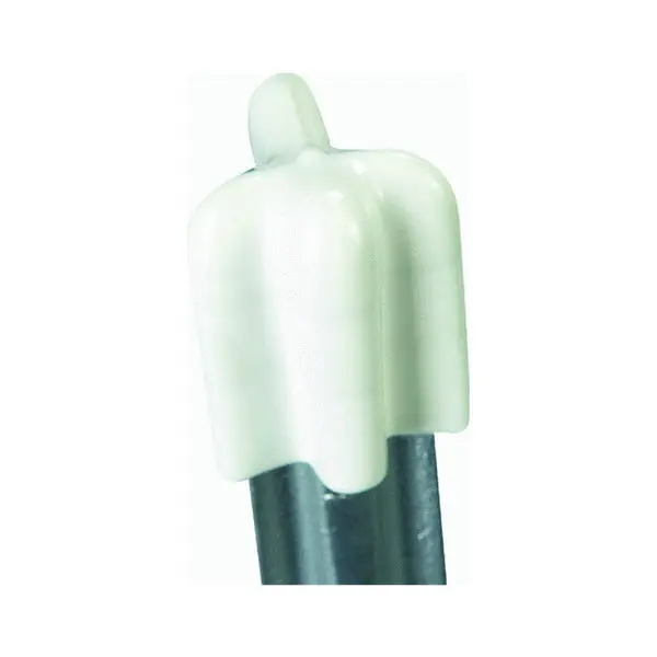 Dare 2927 T-Post Vinyl Safety Cap White 25-Piece