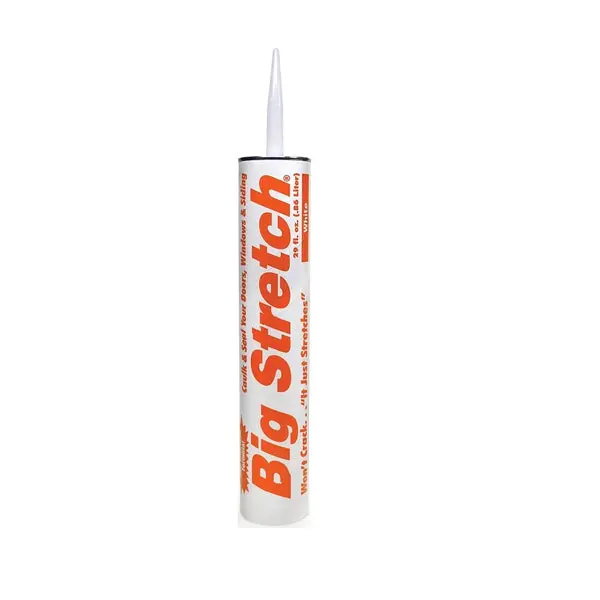 Sashco 10086 Big Stretch Acrylic Caulk White 29 Ounce