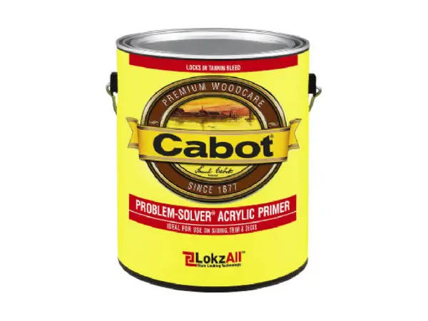 Cabot 8022-07 Problem-Solver Acrylic Primer LokzAll Technology 1 Gallon