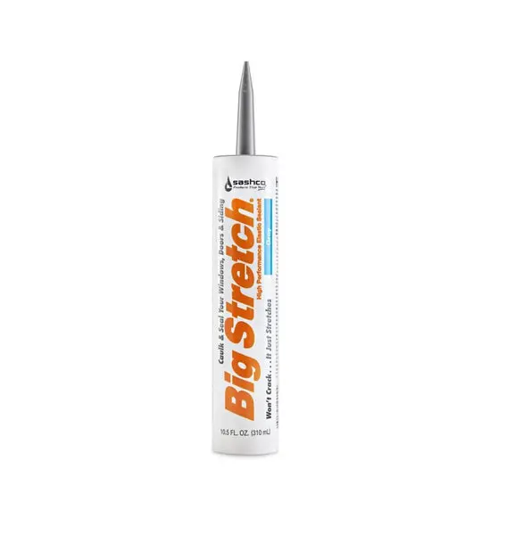 Sashco 10010 Big Stretch Door Siding Window Caulk Gray Weatherproofing