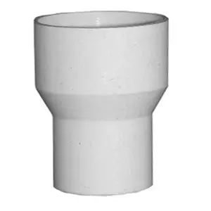 Lasco 03-4251 PVC Drain Reducing Adapter 1-1/2 x 1-1/4 White