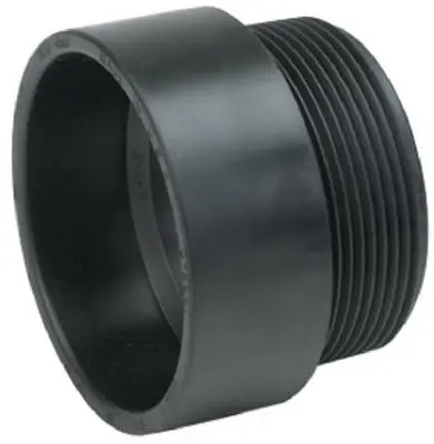 Hub X Male Iron Pipe Adapter 3 Inch Plumbing and Pipe Connections Mueller