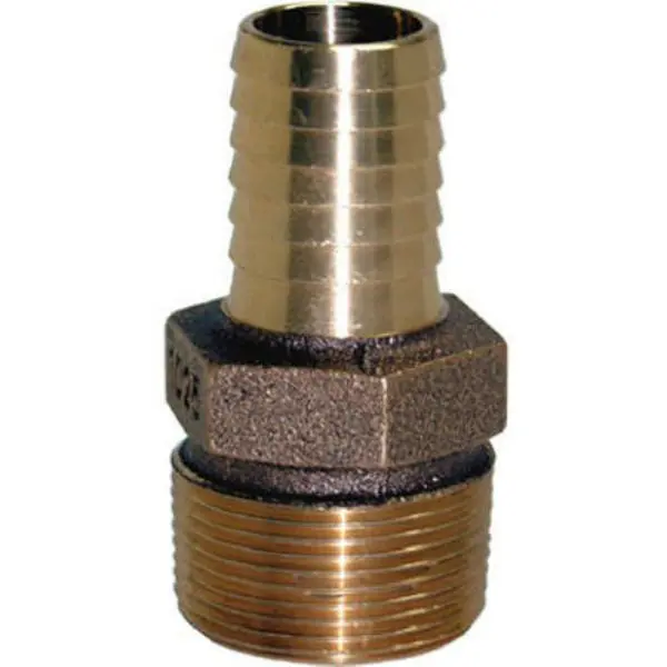 Water Source MRA125NL Brass Male Reducing Adapter 1-14 MNPT x 1 Insert