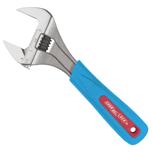 Channellock 8WCB WideAzz Adjustable Wrench 8 Inch Professional Tool