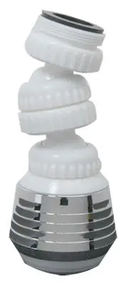Brass Craft SF0318 Dual Thread Swivel Spray Aerator 1.5 GPM Water Saving Faucet Attachment BrassCraft