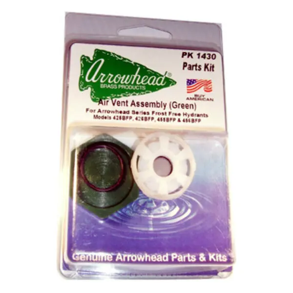 Arrowhead PK1430 Green Capped Air Vent Complete Assembly Heating Systems