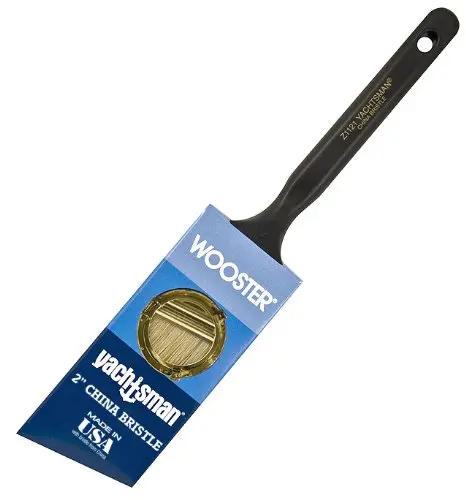 Wooster Yachtsman White China Bristle Angle Sash Paint Brush 2 Inch Smooth Finish