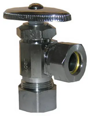 Lasco 06-7283 Angle Valve Chrome