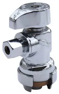 SharkBite Lead Free Compression Angle Stop 1/2 x 1/4 Inch Water Valve