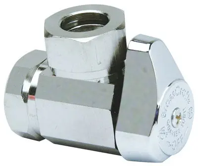 Brass Craft G23301X-CD Angle Valve Chrome Finish Plumbing Systems BrassCraft