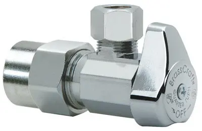 Brass Craft 1/2 x 3/8 Inch Angle CPVC Valve Plumbing Systems BrassCraft