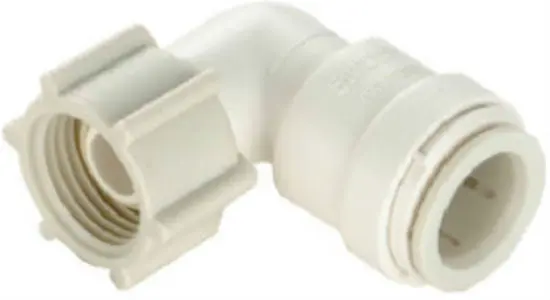 Watts P-677 Quick Connect Angle Valve 1/2 x 3/8 Inch Plumbing Fitting