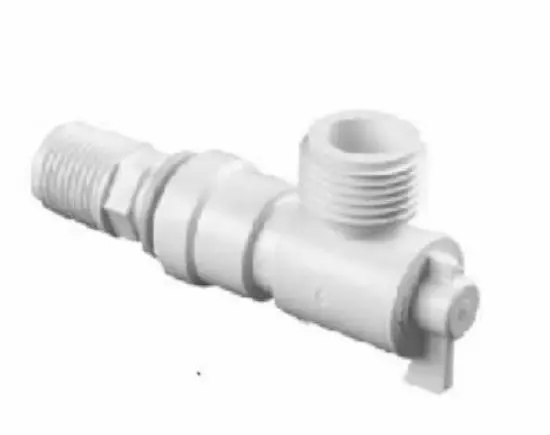 Watts P-681 Quick Connect Angle Valve 1/2 x 3/4 Inch Plumbing Fitting