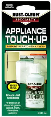 Rust-Oleum 213174 Specialty Appliance Touch-Up Paint 0.6 Oz Black