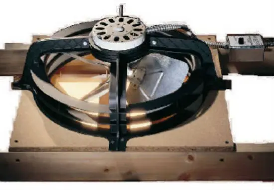 Air Vent 53315 Gable Mount Power Attic Ventilator 1050 CFM