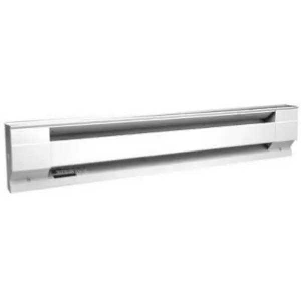 Cadet 05536 1500W 12.5 Amp 72 Inch White Baseboard Hardwire Electric Zone Heater