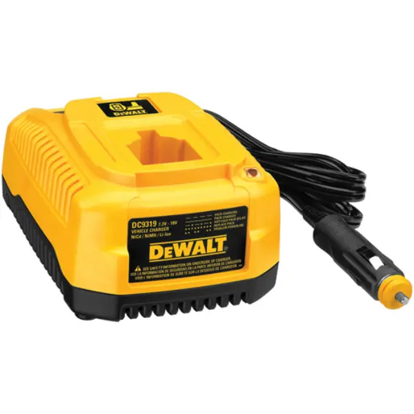 DeWalt DC9319 Heavy Duty NiCd/NiMH/Li-Ion 1 Hour Vehicle Charger 7.2V-18V