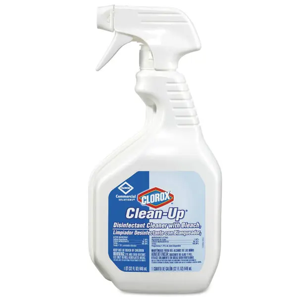 Clorox 35417 Commercial Solutions Disinfectant Cleaner Bleach 32 Oz