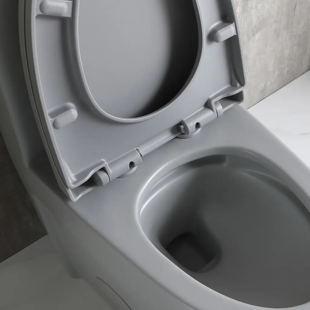 Toilet Floor Bolts And Caps Set Light Gray Acrylic 23T01 Lgp03 bathin