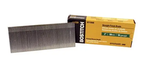 Bostitch BT1350B Brad Nails 2 Inch 18-Gauge 2000-Pack Finish Work