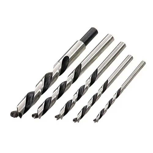 Irwin Tools 49600 Brad Point Drill Bits 5-Piece Set Woodworking and Precision Drilling