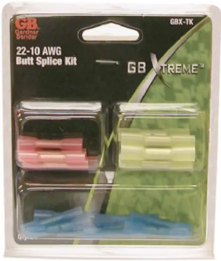 Gardner Bender GBX-TK Xtreme Butt Splice 22-10 AWG Assorted