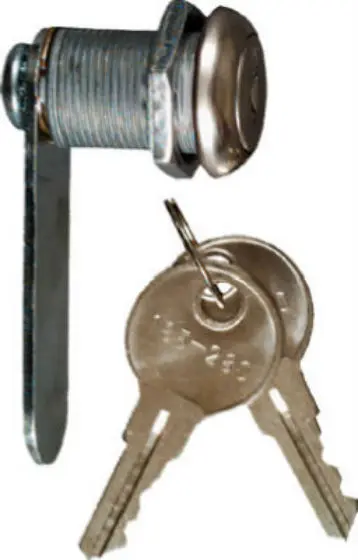 National Hardware N183-764 Door/Drawer Utility Locks 1/2 Inch Chrome