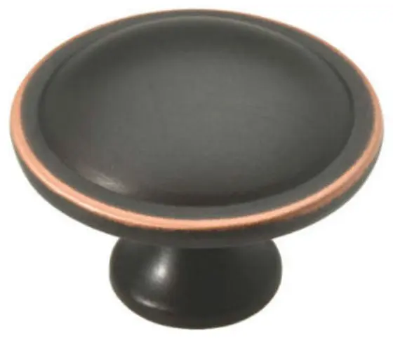 Liberty P67659L-VBC-U1 Contemporary Knob 1-1/2 Inch Bronze Copper 10-Pack Liberty Hardware