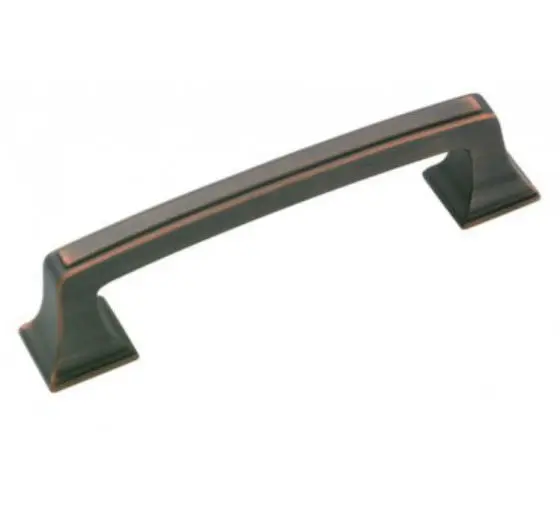 Amerock BP53031ORB Mulholland Pull 96 mm Oil Rubbed Bronze Cabinet Handle