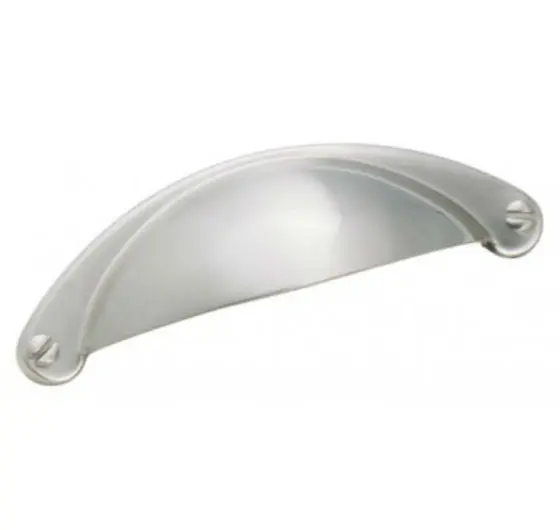 Amerock BP9365G10 Essential Z Cup Pull 2.5 Inch Satin Nickel