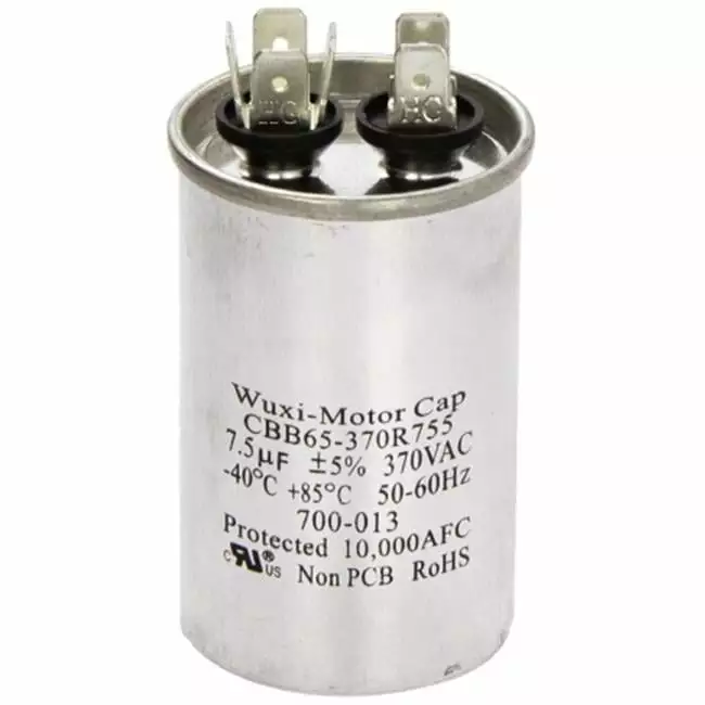 Waterco 473154 370-Volt 7.5 MFD 3 Phase Capacitor