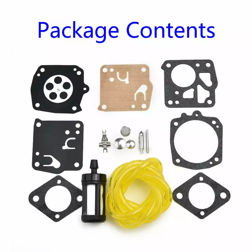 Carburetor REBUILD Kit Homelite XL12 SXLAO SUPER XL XL-98 SXL Auto Chain Saw halitekeji