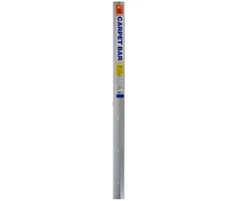 Frost King H1591P/6 Polished Silver Carpet Bar 2 Inch x 72 Inch