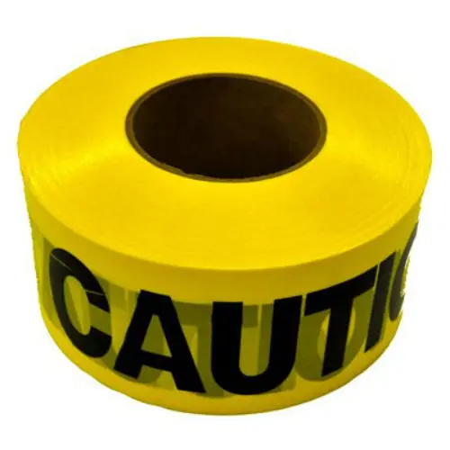 CH Hanson 19000 Weatherproof Caution Tape 1000' Yellow