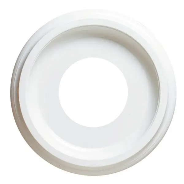 Westinghouse 77037 Smooth Molded Plastic Ceiling Medallion 10 Inch White Decorative Lighting