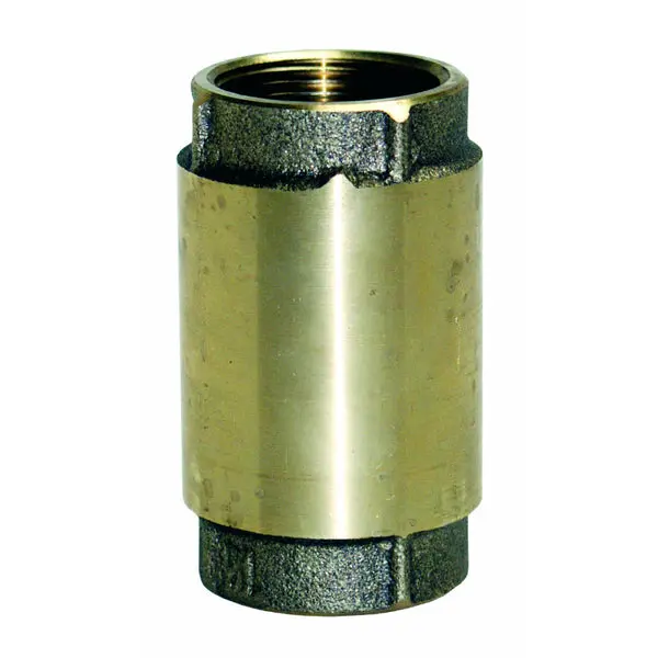 Water Source CV-75NL Spring Loaded Check Valve No Lead Brass 3/4 Inch Plumbing