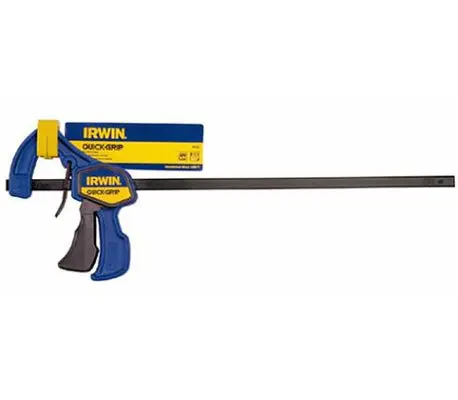 Irwin Tools 1964744 Quick-Grip Light Duty 1-Handed Mini Bar Clamp 12 Inch