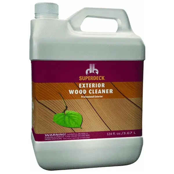 Superdeck DB0014404-16 Bio-Degradable Exterior Wood Cleaner 1 Gallon