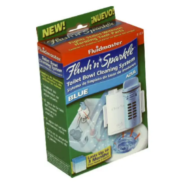 Fluidmaster 8100P8 Flush N Sparkle Toilet Bowl Cleaning System Fresh Toilets