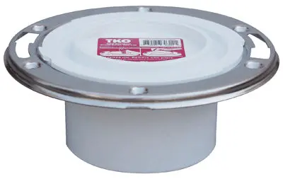 Sioux Chief 884-ATM Closet Flange 3 Inch PVC x 4 Inch