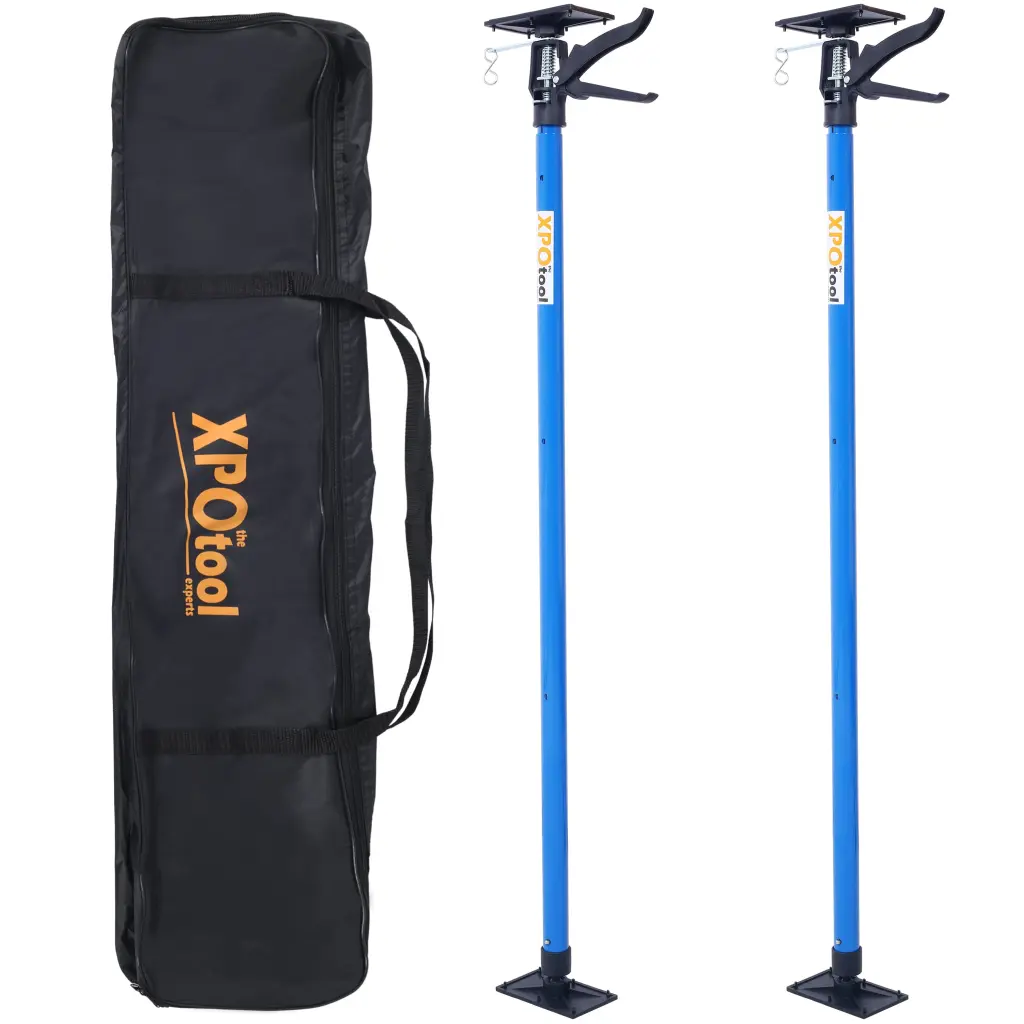2Pack Adjustable Substantiate Pole Steel 3rd Hand Substantiate System Home Organization g-h