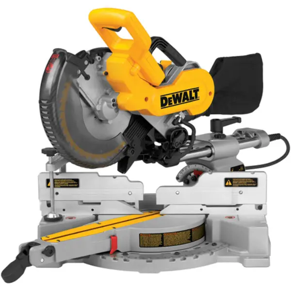 DeWalt DW717 10-Inch Double Bevel Sliding Compound Miter Saw 4000 RPM 15 Amp