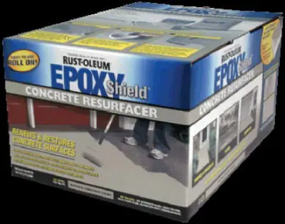 Epoxy Shield 244025 Concrete Re-Surfacer 1 Gallon Repairing and Renewing Concrete Floors