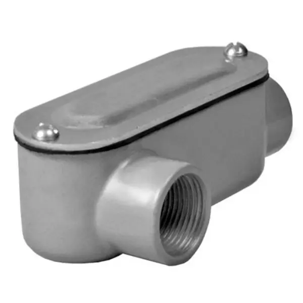 Taymac RLR075 Type LR Threaded Oval Conduit Body Oval 3/4 Inch