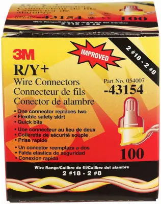 3M RYPLUS Performance Plus Wire Connector 100-Pack
