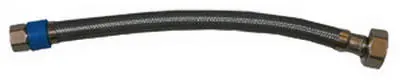 Lasco 10-0121 Faucet Connector Stainless Steel 3/8 x 1/2 x 20 Inch