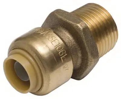 SharkBite U116LFA Lead Free Reducing Connector 1/2 x 3/4 MNPT