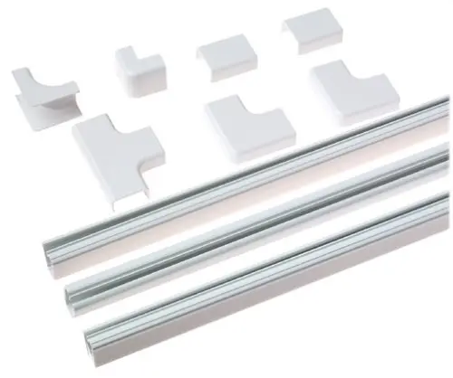 Wiremold C210 CordMate II Cord Cover Kit White Cable Management