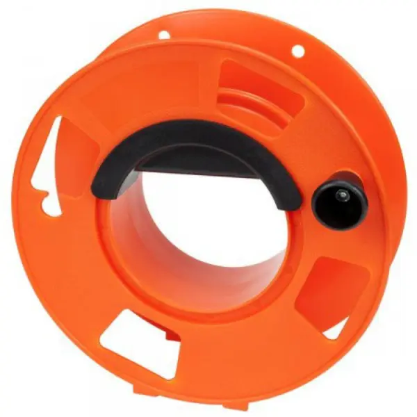 Bayco KW-110 Cord Storage Reel Center Spin Handle Orange Easy Extension Cord Management