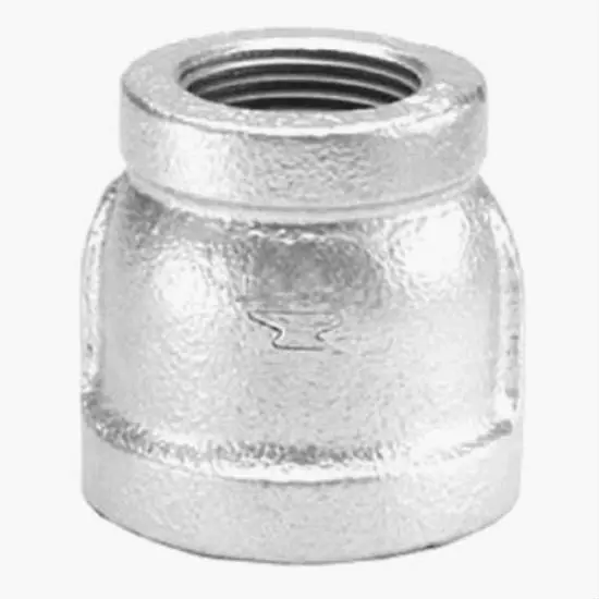 Anvil 8700135703 Galvanized Reducing Coupling 1.5 x 1 Inches Plumbing
